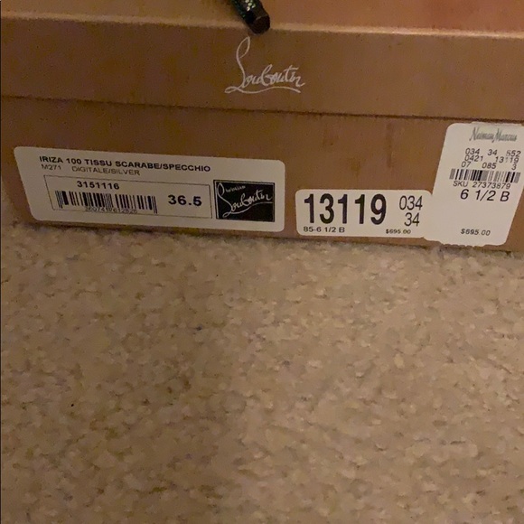 Christian Louboutin  Iriza 100 - Picture 3 of 3